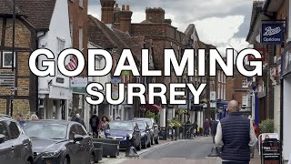 Godalming Town Centre Surrey UK England 🇬🇧 4K HDR [upl. by Storer]