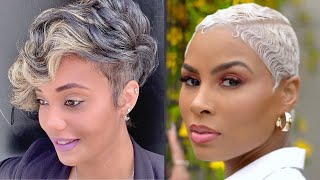 25 Short Hairstyles Celebrating Black Womanhood  Chic Trendsetting Short Hairstyles for Black Women [upl. by Goodspeed]