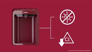 Novas cores de Purificadores de Água Consul [upl. by Yrelbmik]