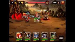 Heroes Charge Outland Portal Lord of Caves Stage 6 [upl. by Ravaj962]