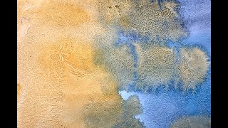 Textured Watercolor Paper with Gesso [upl. by Kippie]