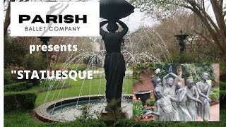 Parish Ballet presents quotStatuesquequot at Biedenharn Gardens [upl. by Nicolais160]