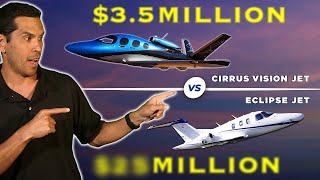 CIRRUS VISION JET vs ECLIPSE JET Which Should I Buy [upl. by Penoyer]