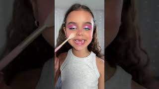 Barbie Makeup Transformation  Makeup By 6 Year Old Kassie [upl. by Maisie]