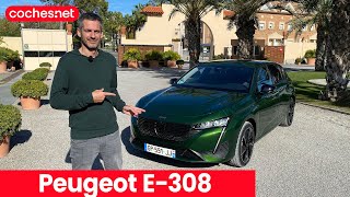 Peugeot E308  Primer contacto  Test  Review en español  cochesnet [upl. by Yendor]