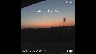 Wheres my Love  Sean Lone Remix Trance Edit [upl. by Elbas]