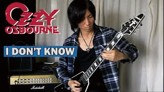 Ozzy Osbourne  I Dont Know by Gaku [upl. by Arutek]