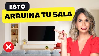 ✅ 10 TIPS PARA DECORAR SALA CON TV 📺 Transforma tu Casa en un Espacio de LUJO 🔥 [upl. by Ruelu]