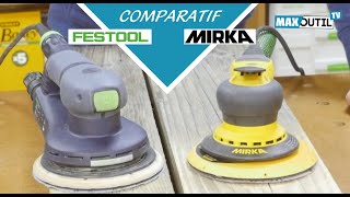 Festool ETS VS Mirka Deros [upl. by Ahtanamas]