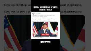 Florida Governor Ron DeSantis takes aim at Trulieve [upl. by Ehcropal667]