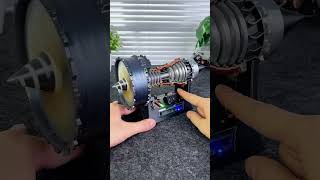 Air turbofan with range hood function automobile enginediy 3dprintingdiy toys enginemodel [upl. by Gena]