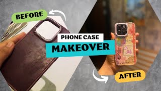 Surprising my sister by transforming her damaged phone case  She was shell shocked シ journal [upl. by Ballman]