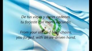 Guatemalan National Anthem  quotHimno Nacional De Guatemalaquot ESEN [upl. by Larkin881]