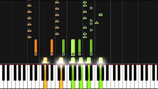 Redemption  August Burns Red  Piano Tutorial [upl. by Delmore719]