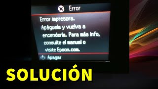 Error en impresora Epson [upl. by Rexanna880]