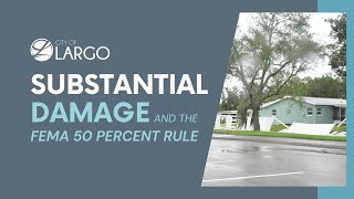 Substantial Damage PSA for City of Largo [upl. by Cavanagh]