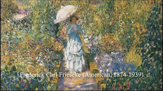 0088pt3 Frederick Carl Frieseke [upl. by Esaj]