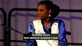 2024 Ms Wheelchair America Speech Night [upl. by Kitarp]