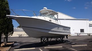 SOLD Used 2000 Trophy 2802 in Tarpon Springs Florida [upl. by Camella]