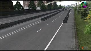 Contraflow Road System Simulator Environment [upl. by Nahn738]