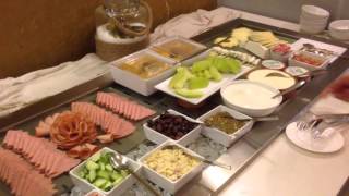 Breakfast in Airotel Stratos Vassilikos Hotel Athens [upl. by Eirena]