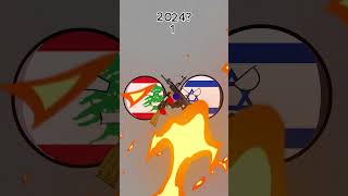 war 20222023 2024 countryballs russia ukraine nato israel lebanon [upl. by Risteau]