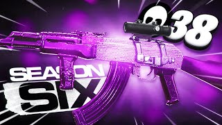 38 KILLS w AK47 in SEASON 6 Best AK47 Class Setup in Warzone [upl. by Dareg]