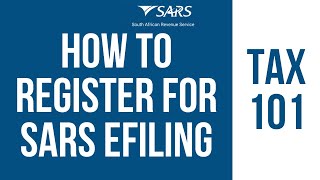 Updated How to Register for SARS eFiling [upl. by Cyrie163]