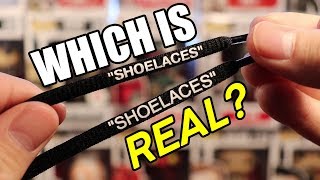 Off White VS Rope Lace Supply shoelaces  Real vs Fake Comparison [upl. by Bonucci65]