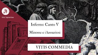 Inferno Canto V il girone dei lussuriosi La figura di Minosse [upl. by Nylidam]