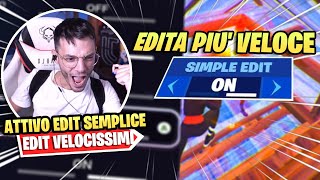 La MODIFICA SEMPLICE è NU SPETTACL Fortnite Capitolo 6 fortnite fortniteita [upl. by Suivatnom619]