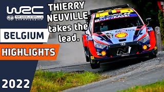 Day 1 Afternoon Highlights  WRC Ypres Rally Belgium 2022 [upl. by Gaulin]