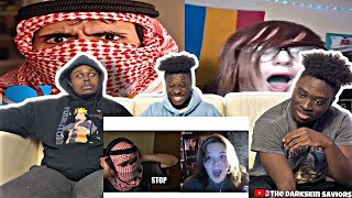 MaskedArab ROASTING Literally EVERYONE on Omegle 😂😂 [upl. by Ellerrehc]