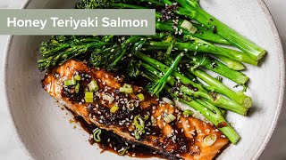 5Ingredient Honey Teriyaki Salmon [upl. by Wait]