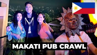 Makati Pub Crawl amp Bar Hopping  PHILIPPINES VLOG 02 SEASON 7 [upl. by Novyat84]