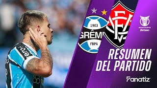 Gremio 2 X 0 Vitória I Resumen del partido I Brasileirão 2024 [upl. by Nimzay]