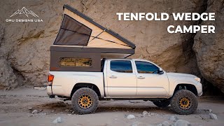 Oru Designs  Tenfold Wedge Camper Walkthrough [upl. by Yendyc921]