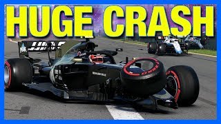 F1 2019 Career Mode  QUALIFYING CRASHES  NEW TEAM Part 44 [upl. by Whittemore]