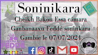 Cheikh Bakou Essa cámara Ganbanaaxu Feddé soninkara Gambie le 07052024 [upl. by Vish985]