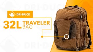 The DRI DUCK 32L Traveler Bag  1039 [upl. by Sirovaj988]