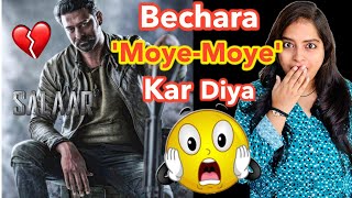 MoyeMoye Ho Gaya  Salaar Trailer Interview REACTION  Deeksha Sharma [upl. by Atarman]