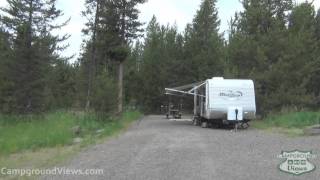 CampgroundViewscom  Buttermilk Campground Island Park Idaho ID Forest Service [upl. by Pinckney]