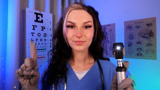 ASMR Detailed Cranial Nerve Exam  Medical Personal Attention Doctor Role Play [upl. by Aratahc560]