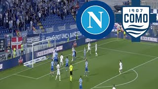 Napoli 31 Como 1907 Highlights  Serie A 20242025 [upl. by Cassell]