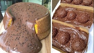 10 Quick and Easy Chocolate Cake Decorating Tutorials  Yummy Chocolate Cake Recipes [upl. by Lalittah]