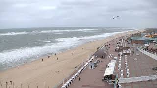 Die Auswirkungen von quotHurrikan Kirkquot am Strand von Westerland Sylt am 10102024 [upl. by Ayotal]