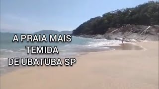 Essa é a praia mais temida e perigosa de Ubatuba SP [upl. by Gilles]