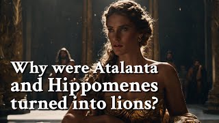 Why were Atalanta and Hippomenes turned into lions Greek Mythology Story [upl. by Peednam]