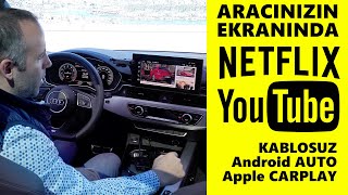 Ottocast Play2Video  Arabanızın Ekranında Youtube  Netflix [upl. by Cristen]