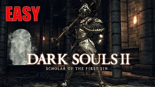 Easy way to kill Velstadt the Royal Aegis  Dark Souls 2 SotFs [upl. by Nonnelg]